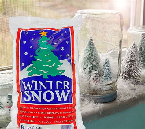 fake snow in a bag|decorative snow for front yard.